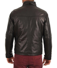 Men's Genuine Leather Jacket MJ 65