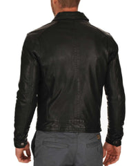 Men's Genuine Leather Jacket MJ 67