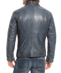 Men's Genuine Leather Jacket MJ 73
