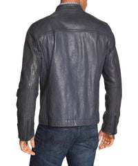 Men's Genuine Leather Jacket MJ 75