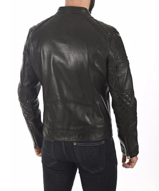 Men's Genuine Leather Jacket MJ 80