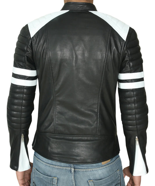Men's Genuine Leather Jacket MJ 81