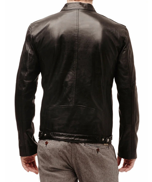 Men's Genuine Leather Jacket MJ 82