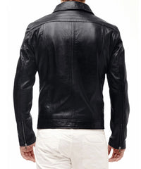 Men's Genuine Leather Jacket MJ 86