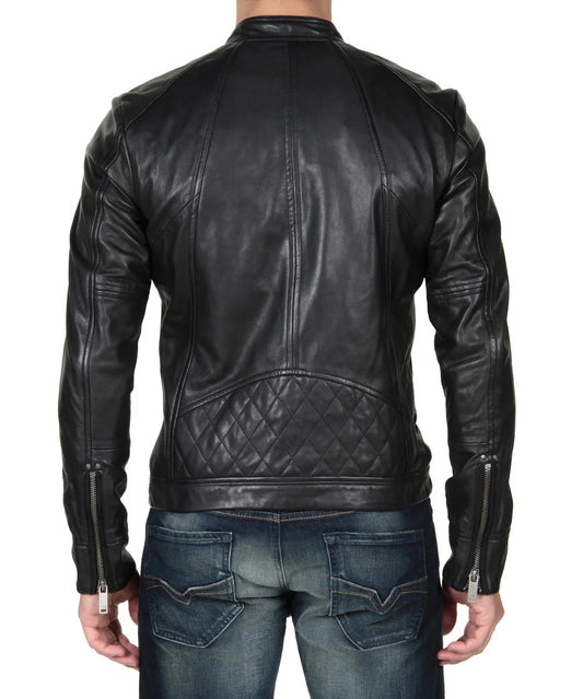 Men's Genuine Leather Jacket MJ 88
