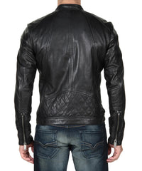 Men's Genuine Leather Jacket MJ 88