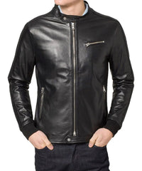 Men's Genuine Leather Jacket MJ 89