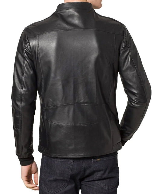 Men's Genuine Leather Jacket MJ 89