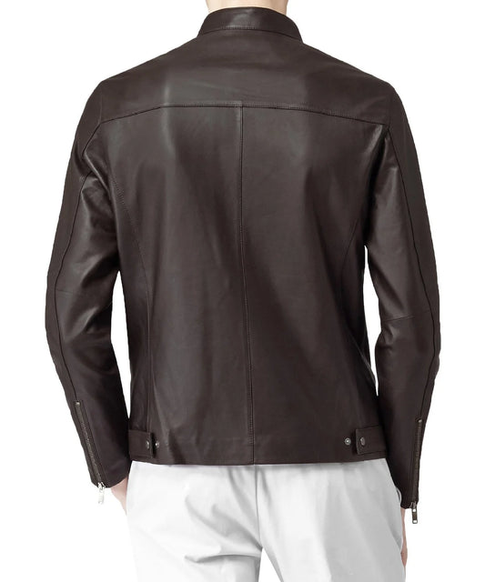 Men's Genuine Leather Jacket MJ 91