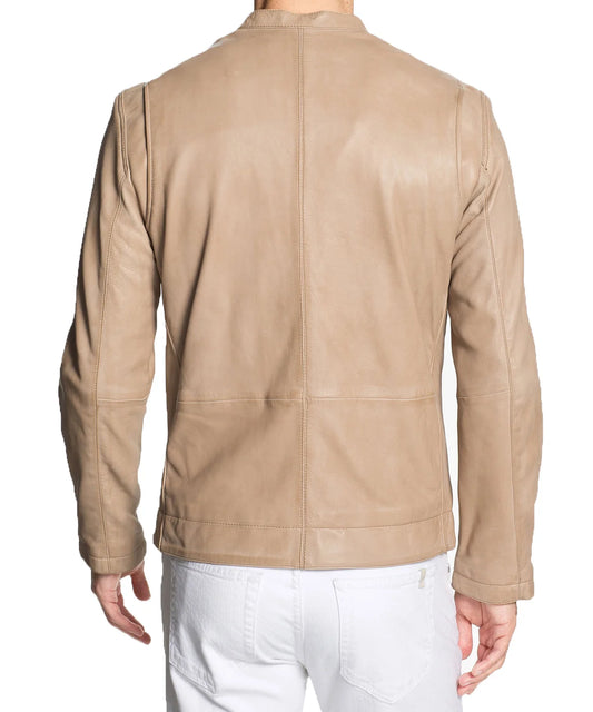 Men's Genuine Leather Jacket MJ 92