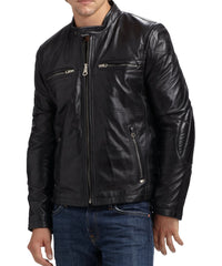 Men's Genuine Leather Jacket MJ 93