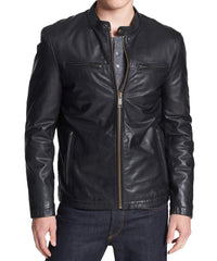 Men's Genuine Leather Jacket MJ 95