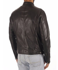 Men's Genuine Leather Jacket MJ 97