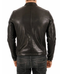 Men's Genuine Leather Jacket MJ 98