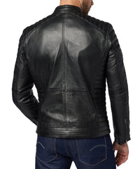 Men's Genuine Leather Jacket MJ 99