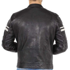 Men's Genuine Leather Jacket MJ 43