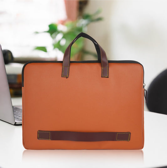 Customized Laptop Sleeve Bag Tan