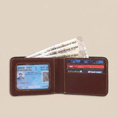 Men’s Artificial Leather Wallet Brown
