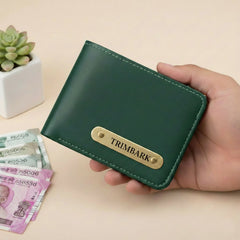 Men’s Artificial Leather Wallet Green