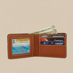 Men’s Artificial Leather Wallet Tan