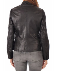 Women’s Genuine Leather Blazer WB 04